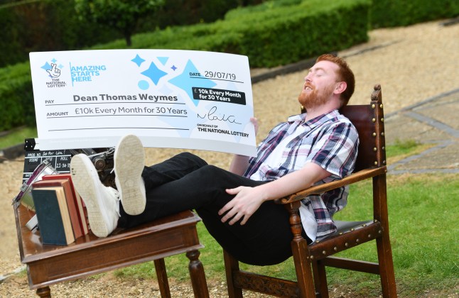 Euromillions winner Dean Thomas