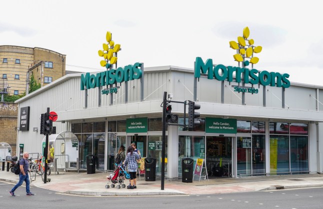 File photo dated 22/08/21 of a Morrisons supermarket sign. Morrisons has revealed an acceleration in sales growth for the past quarter amid efforts from new bosses to revitalise the supermarket chain. Issue date: Wednesday March 27, 2024. PA Photo. See PA story CITY Morrisons . Photo credit should read: Ian West/PA Wire NOTE TO EDITORS: This handout photo may only be used in for editorial reporting purposes for the contemporaneous illustration of events, things or the people in the image or facts mentioned in the caption. Reuse of the picture may require further permission from the copyright holder.
