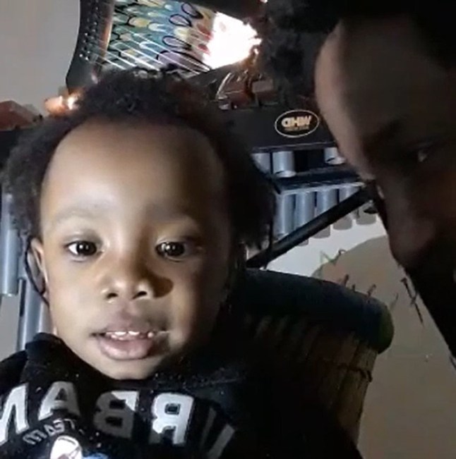 Abiyah Yasharahyalah with his father