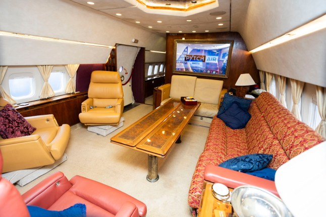 FILE PICTURE - An abandoned Boeing 727 plane once owned by Pablo Escobar transformed into the world's coolest Airbnb. A man who built the 'world's coolest Airbnb' from Pablo Escobar's plane has become embroiled in a planning row with neighbours - over its noisy parties. Johnny Palmer, 41, created the abandoned Boeing 727 plane once owned by the drugs lord to makes guests 'feel like billionaires.' He has now submitted a fresh application for a second Boeing project - this time in a bid to create the 'world's coolest office. Mr Palmer transported his initial Boeing 727 to Brislington in February 2021. Photo released 04/08/2025