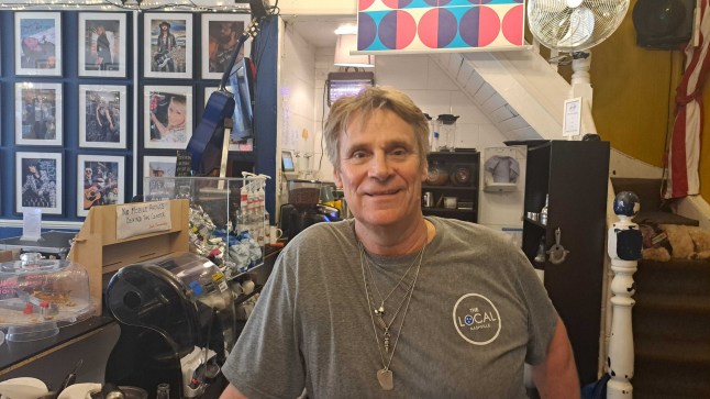 Ian Reid explained why he enforced a 'shush policy' in his bar Forty Five Vinyl Cafe in Micklegate, York