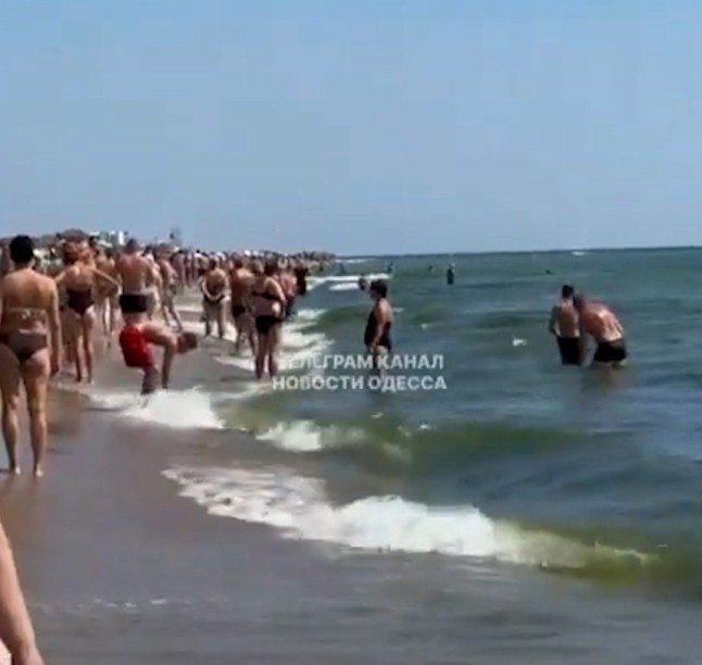 sean mines on ukraine beaches