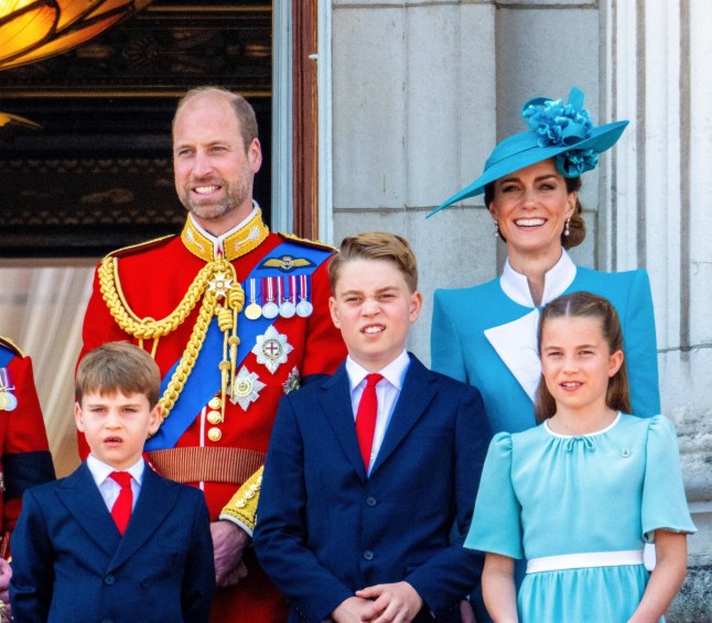 Windsor, UNITED KINGDOM Prince William of Wales and Princess Catherine, Kate Middleton, are set to move their family from Adelaide Cottage to a new home by the end of the year. The royal couple, along with their children Prince George, Princess Charlotte, and Prince Louis, reportedly plan to relocate to the eight-bedroom Forest Lodge property in Windsor Great Park. Pictured: Prince William, Princess Catherine, Prince George, Princess Charlotte, Prince Louis BACKGRID USA 16 AUGUST 2025 USA: +1 310 798 9111 / usasales@backgrid.com UK: +44 208 344 2007 / uksales@backgrid.com *UK Clients - Pictures Containing Children Please Pixelate Face Prior To Publication*