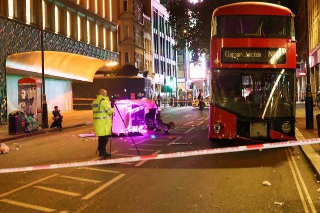 Three people seriously hurt after a rickshaw and bus collide in central London post thumbnail image