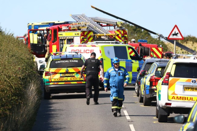 A helicopter has reportedly crashed on the Isle of Wight prompting a major emergency service response. The aircraft came down this morning near the town of Shanklin. Emergency crews are responding to the incident. Hampshire & Isle of Wight Air Ambulance has been scrambled, as has Coastguard Rescue 175 from Lee-on-Solent. It was just after 09:30 that the first report of the aviation crash came in. SEE OUR COPY FOR DETAILS. Please byline: Darren Toogood/Island Echo/Solent News ?? Darren Toogood/Island Echo/Solent News & Photo Agency UK +44 (0) 2380 458800