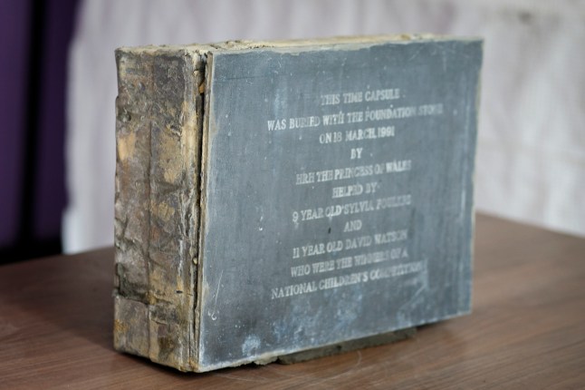 Princess Diana time capsule opened