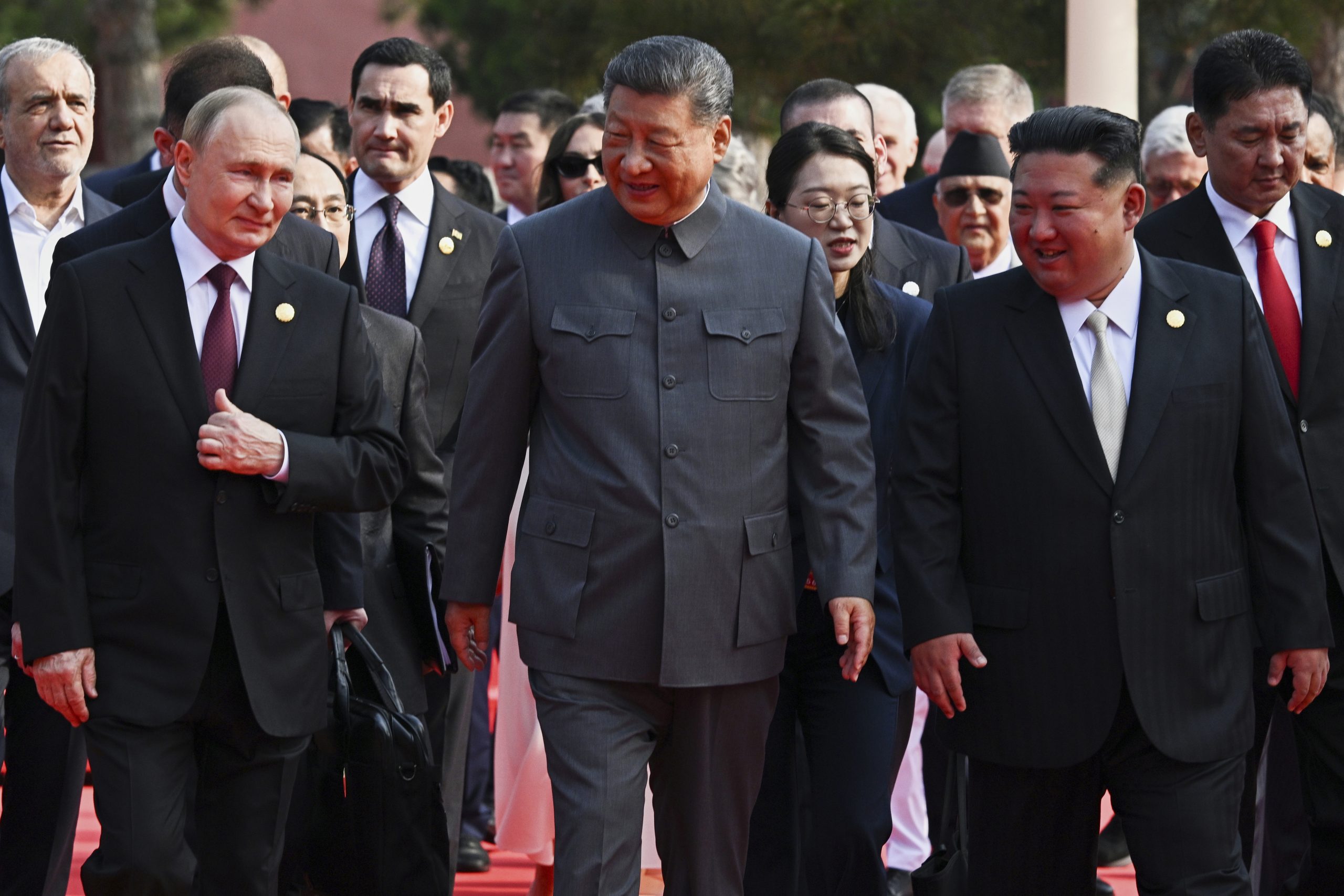 China displays military strength in a parade attended by Kim, Putin post thumbnail image