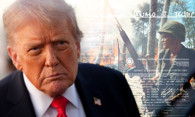 Donald Trump’s warrior image ‘is hiding his war draft dodging past’ post thumbnail image