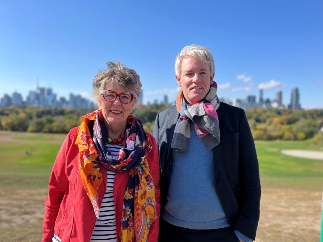 Prue and Danny's Death Road Trip Prue Leith and her son Danny Kruger Credit CHANNEL 4