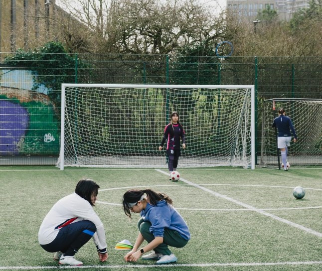 football team who sufffered racist abuse on Monday