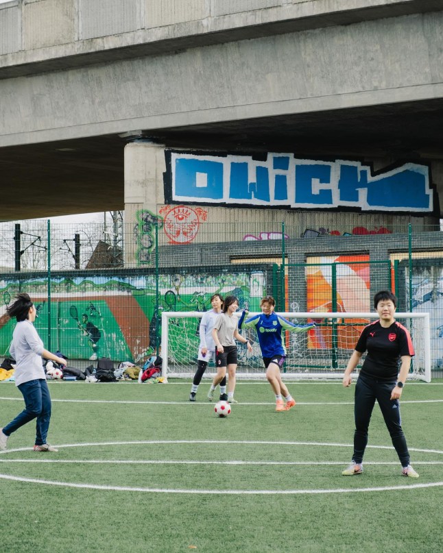 football team who sufffered racist abuse on Monday