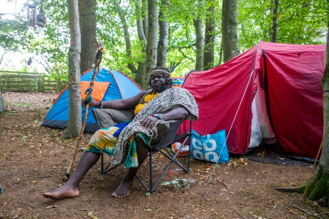 African tribe claiming Scottish woodland clash with locals trying to destroy camp post thumbnail image