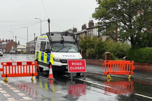 A man has died after his car 'crashed into a building' in the early hours of this morning (September 7). Emergency services were called to a collision on Wigan Road in Leigh. According to Greater Manchester Police, a Nissan collided with a building.