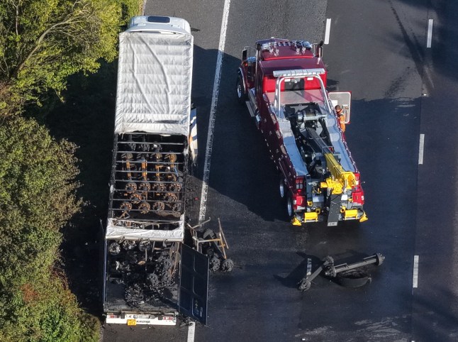 A lorry fire has shut the M20 London-bound between Junction 3 (M26/Addington Interchange) and Junction 1 (M25/Swanley Interchange). Kent Fire & Rescue Service and National Highways are on scene. Drivers are being warned of long queues and to avoid the area if possible. What???s happening Full London-bound closure: J3 ??? J1 Delays: around 50 minutes on approach, according to National Highways Knock-on congestion: A2: about 10 miles (~40 mins) from the M2 Medway Viaduct past Gravesend A20: queues from Leybourne past Brands Hatch Diversion & advice Follow the signed diversion via the M26 and M25. Consider the M2/A2 or A21 corridors where suitable. Keep a lane clear for emergency vehicles and follow traffic-officer directions.