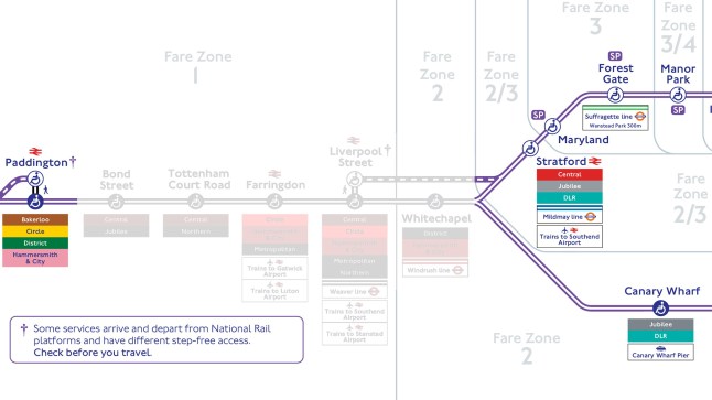 UPDATE: Add sub head about the Elizabeth line picture: metro/ tfl