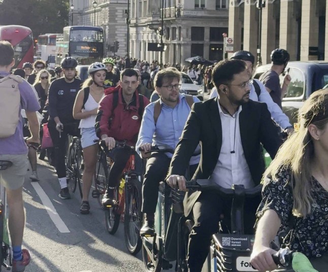 London was brought to its knees today as a Tube strike forced thousands of commuters onto bikes, turning the capital?s streets into a snarl of wheels, horns and tempers. A video captured by our Hopper filming from his own bike, shows endless queues of cyclists crammed shoulder to shoulder, spilling across lanes and blocking traffic near Trafalgar Square. With the Underground shut down, roads became the only option, and chaos quickly followed. The strike, part of a long-running dispute over pay, pensions and working conditions, is just the latest in a string of walkouts paralysing the city. In 2023 alone, the Tube and rail network saw 25 days of strike action, costing the UK economy billions and leaving small businesses and commuters footing the bill. For delivery drivers, shopkeepers and office workers, every strike day is another dent in their livelihoods. As unions dig in and City Hall faces mounting pressure, weary Londoners are left asking: how many more days of this chaos before the capital buckles completely?This is the scene on London?s streets today ? thousands of cyclists crammed into the roads, horns blaring, tempers flaring, and traffic brought to a halt as yet another Tube strike grinds the capital to a standstill. For ordinary Londoners, the frustration is mounting. ?It?s like the whole city stops working,? one commuter told PressHop. ?I get why workers are striking, but the rest of us are paying the price every time.?