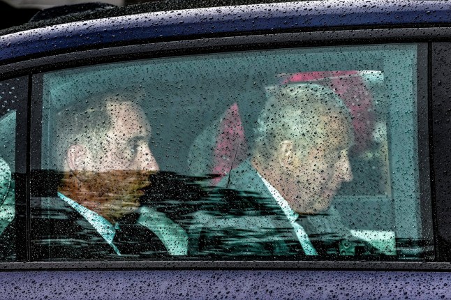 Britain's King Charles arrives at Clarence House, in London, Britain, September 10, 2025. REUTERS/Carlos Jasso